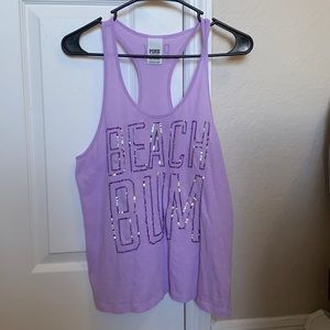 PINK Victoria's Secret Purple Tank Top